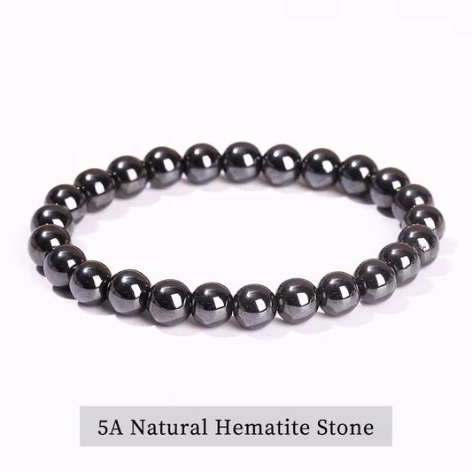 Hematite Crystal Beads Bracelet