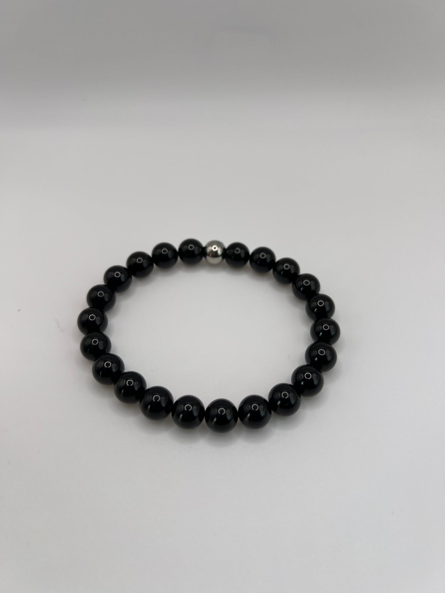 Black Tourmaline Crystal Bracelet