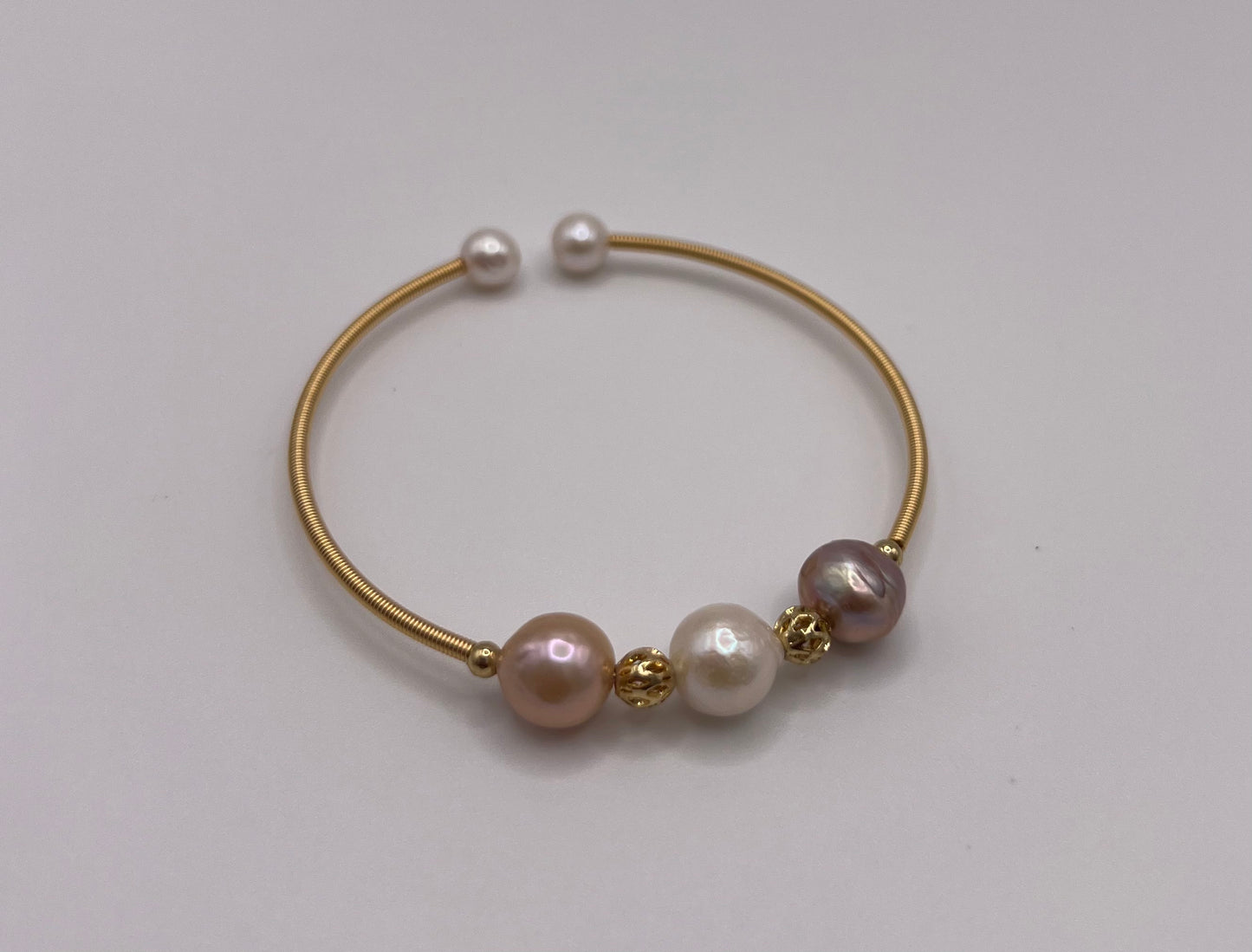 Fresh Water Pearl Delicate Bracelet Bangle